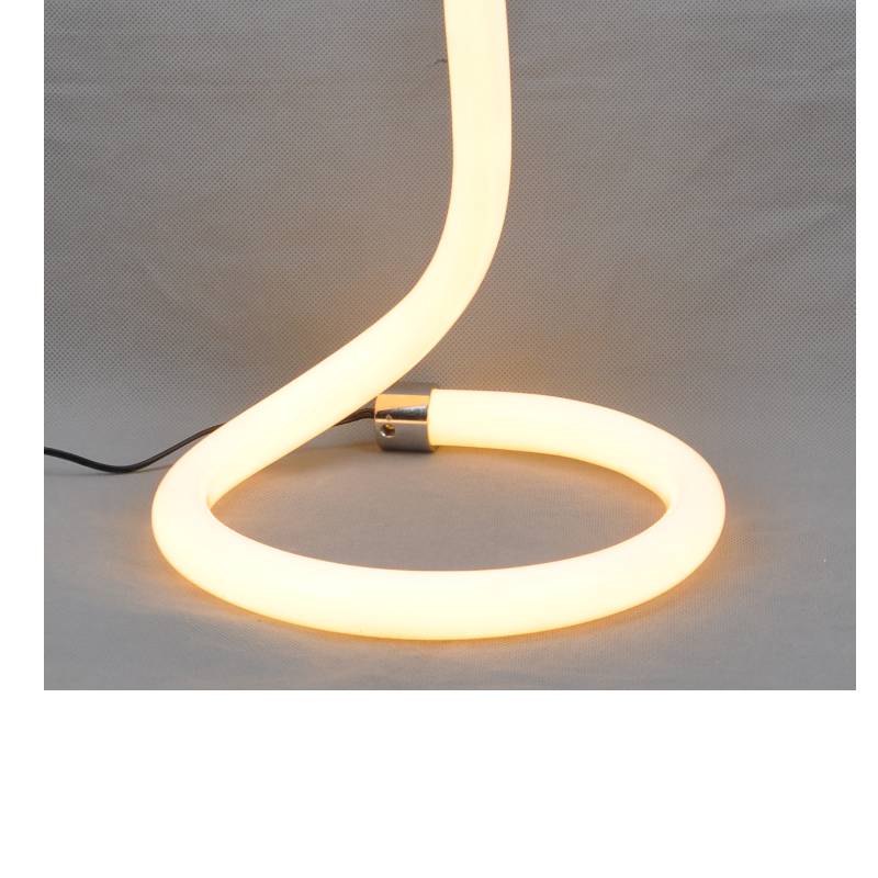 아크릴 튜브가 있고 그림자가없는 LED 테이블 램프